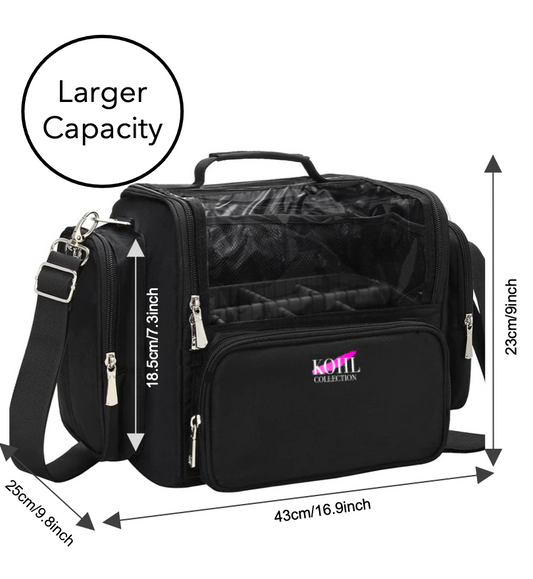 Kohl Collection Makeup Brush Bag Size