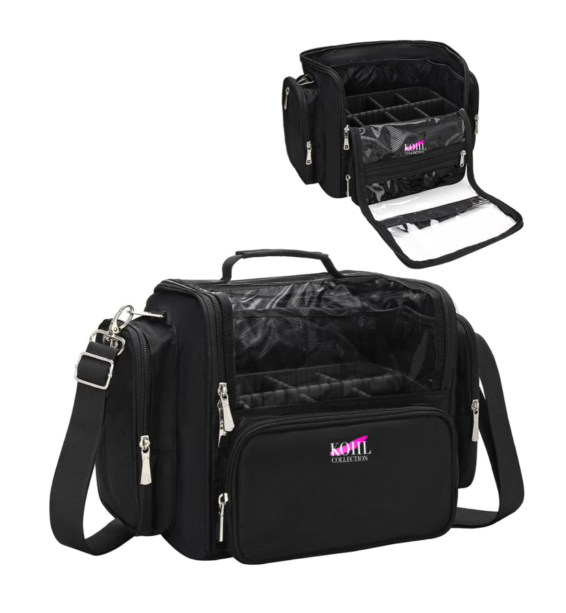 Kohl Collection Makeup Brush Bag Front
