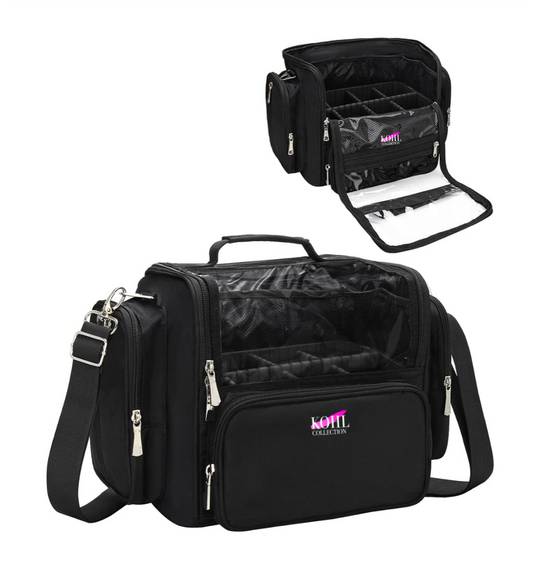 Kohl Collection Makeup Brush Bag Front