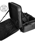 Kohl Collection Flat Makeup Bag Open Side View
