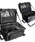 Kohl Collection Rolling Makeup Bag Open