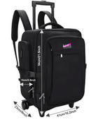 Kohl Collection Rolling Makeup Bag Front