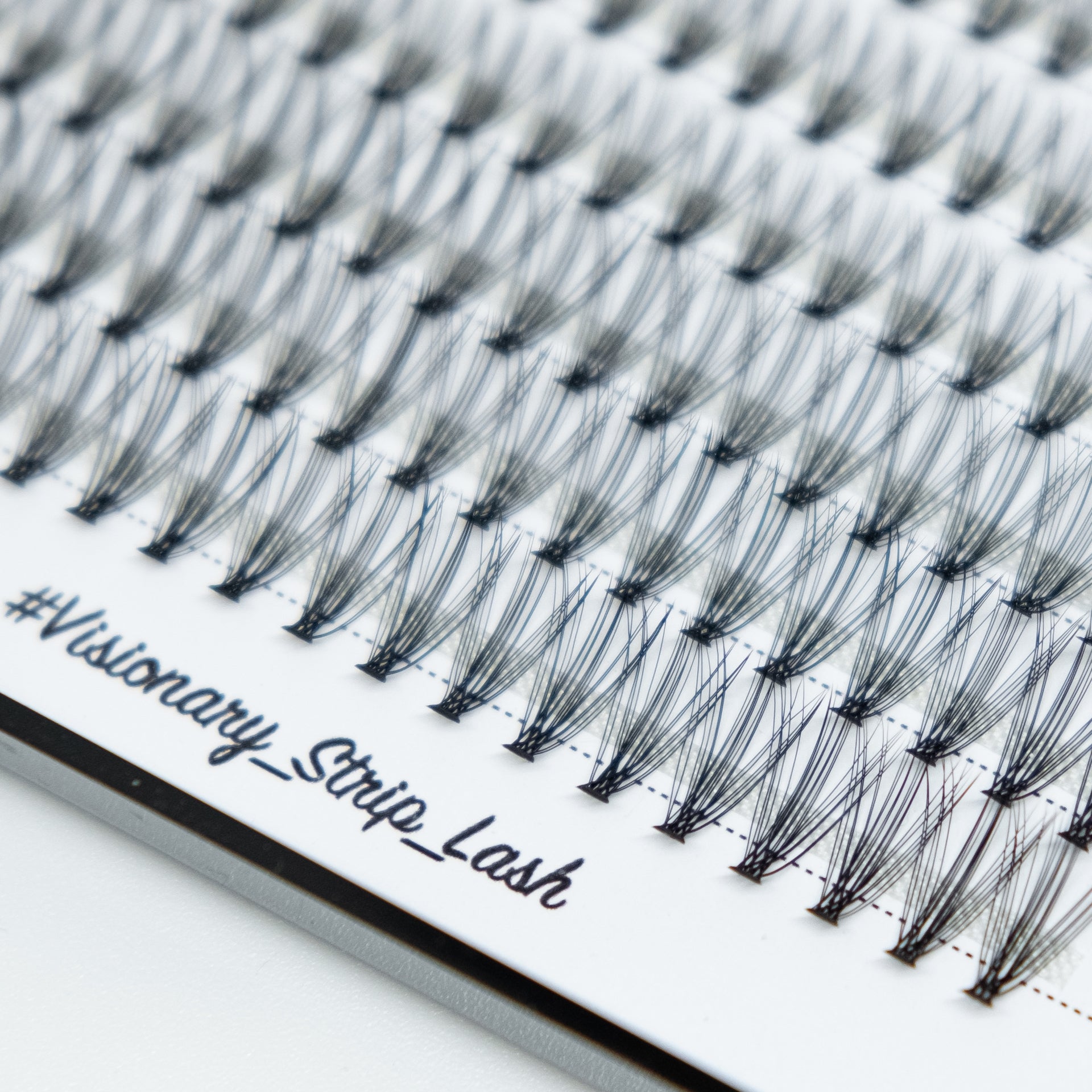 Fake Lashes Full Individual eyelashes closeup #Striplash
