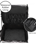 Kohl Collection Rolling Makeup Bag Waterproof Lining