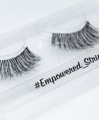 Fake Lashes Fluffy closeup #Striplash eyelashes